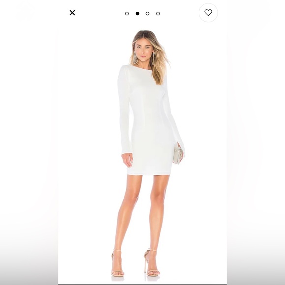 REVOLVE Katie May Glisten Mini Dress in White - Picture 4 of 8